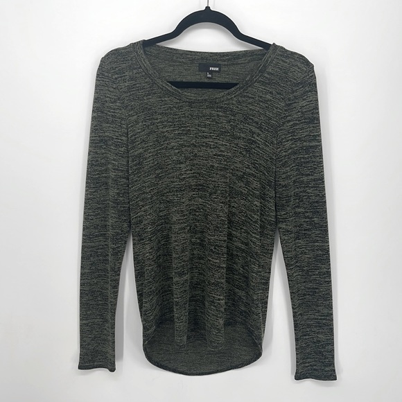 WILFRED FREE Marled Long Sleeve Top - Picture 2 of 3